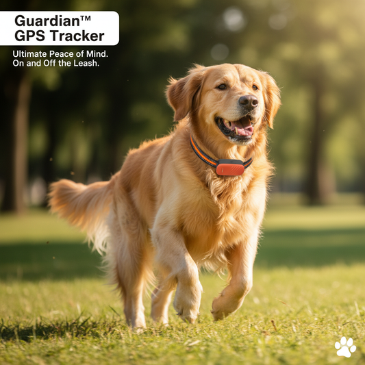 Guardian™ 4G Pet GPS Tracker with Real-Time Tracking & Virtual Fence
