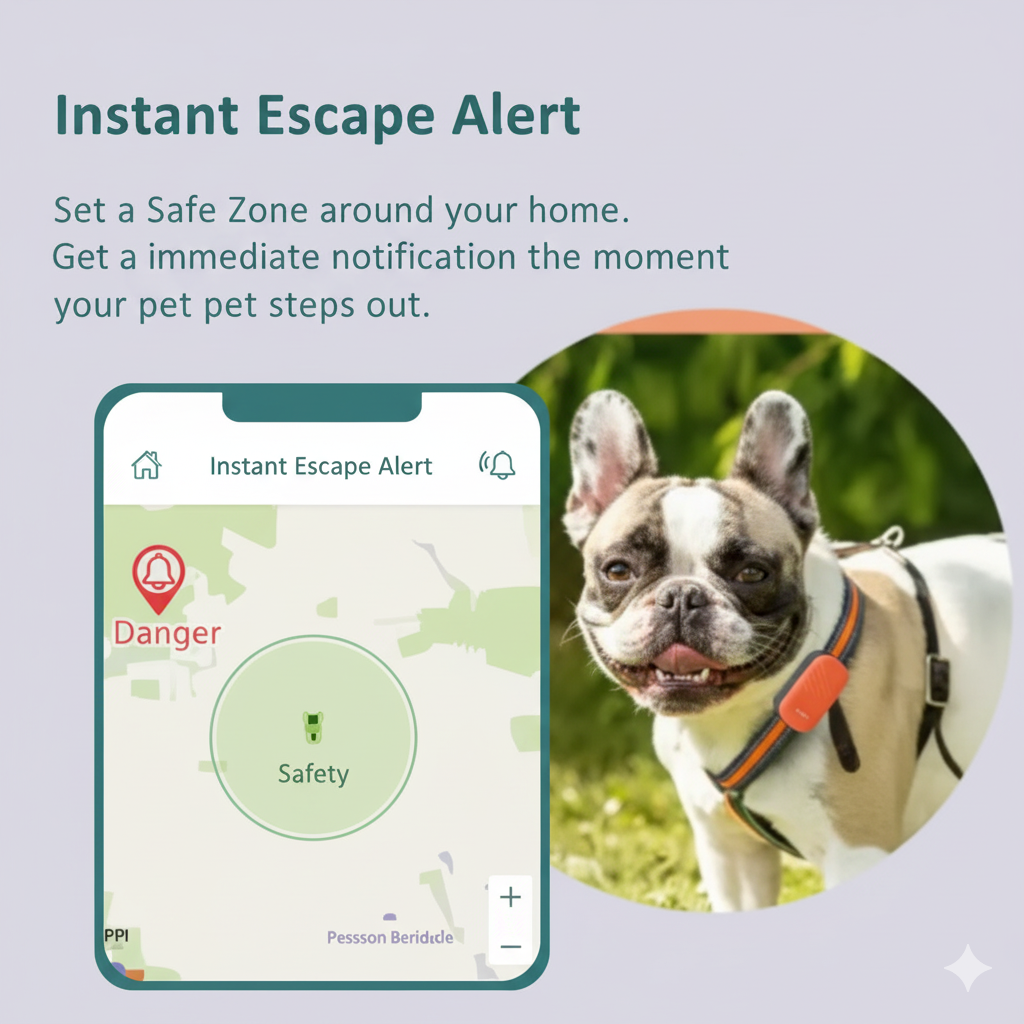 Guardian™ 4G Pet GPS Tracker with Real-Time Tracking & Virtual Fence
