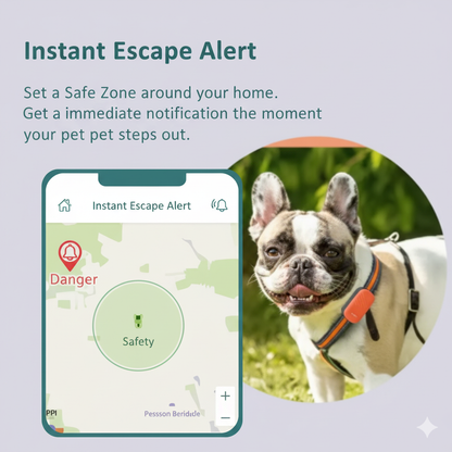 Guardian™ 4G Pet GPS Tracker with Real-Time Tracking & Virtual Fence