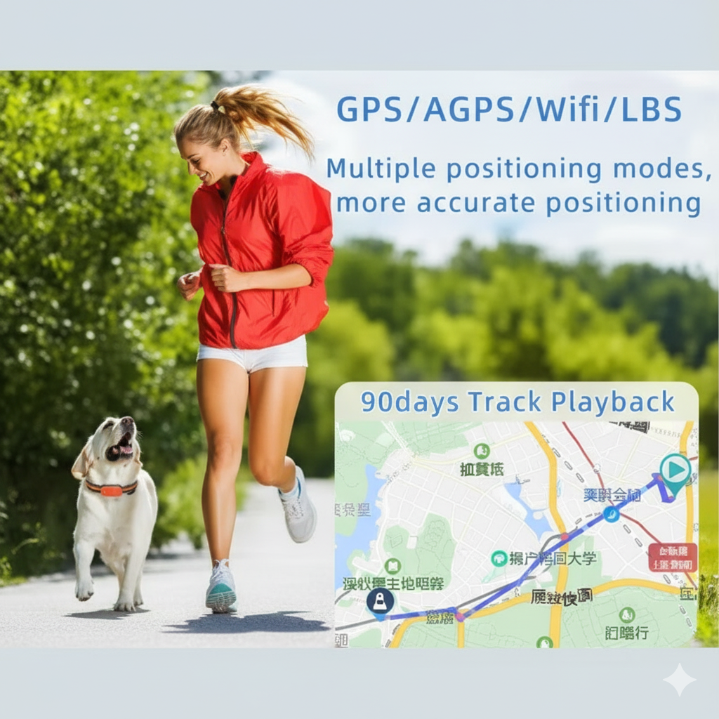 Guardian™ 4G Pet GPS Tracker with Real-Time Tracking & Virtual Fence