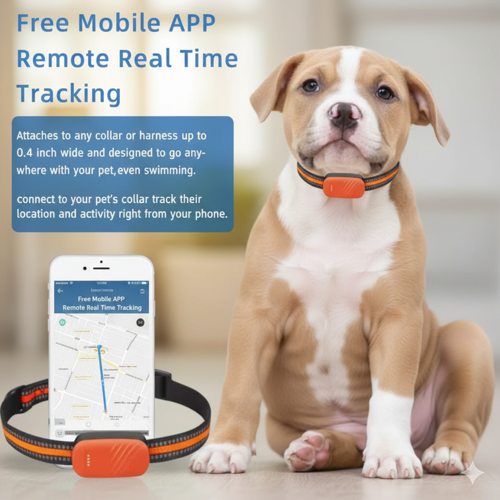 Guardian™ 4G Pet GPS Tracker with Real-Time Tracking & Virtual Fence