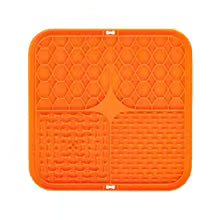 Slow Feeding Lick Pad - Calming Textured Mat for Pets